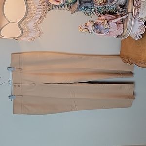 Vintage Carlisle wide leg wool blend trousers